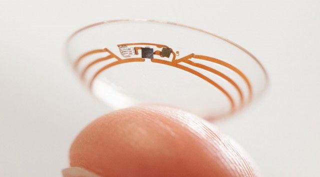Google's smart contact lens, for detecting glucose levels (diabetes)