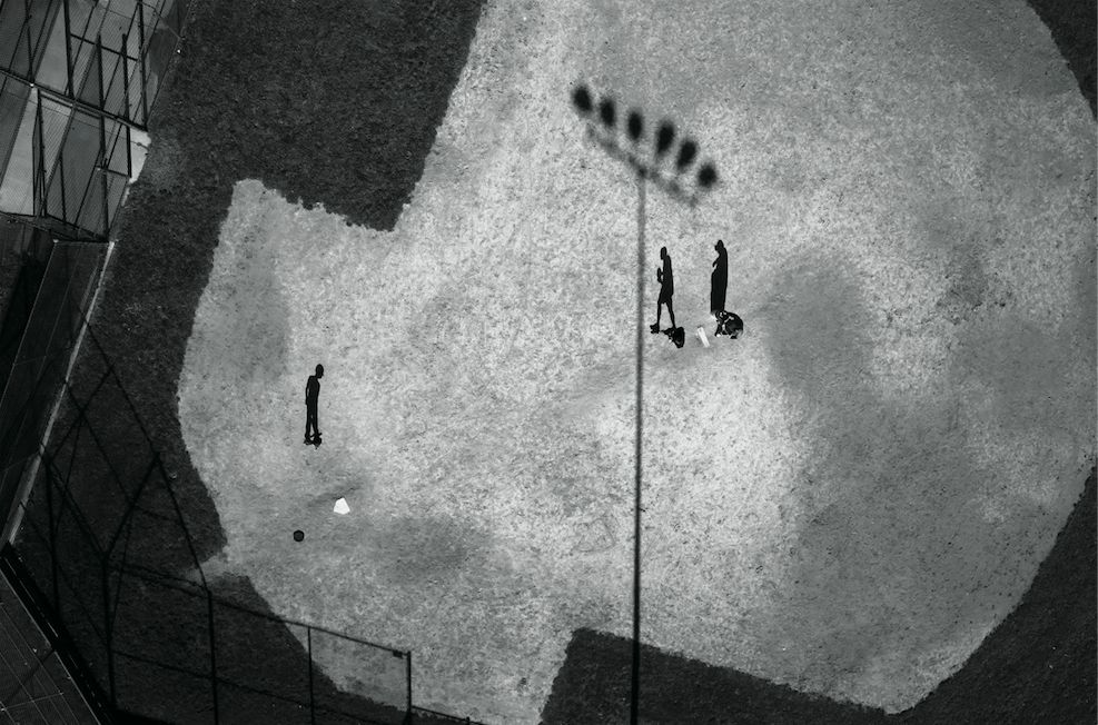 Photo: Tomas van Houtryve/VII. “Baseball practice in Montgomery County, Maryland. According to records obtained from the FAA, which issued 1,428 domestic drone permits between 2007 and early 2013, the National Institute of Standards and Technology and the U.S. Navy have applied for drone authorization in Montgomery County."