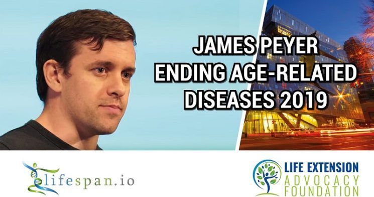 James Peyer at Ending Age-Related Diseases 2019
