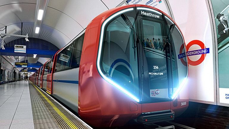 The new trains feature wider doors and walk-through carriages