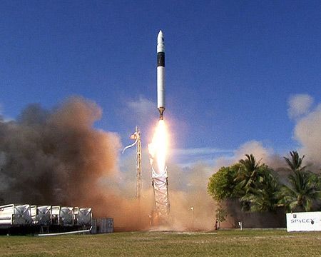 SpaceX Falcon 1 Rocket Launch photo